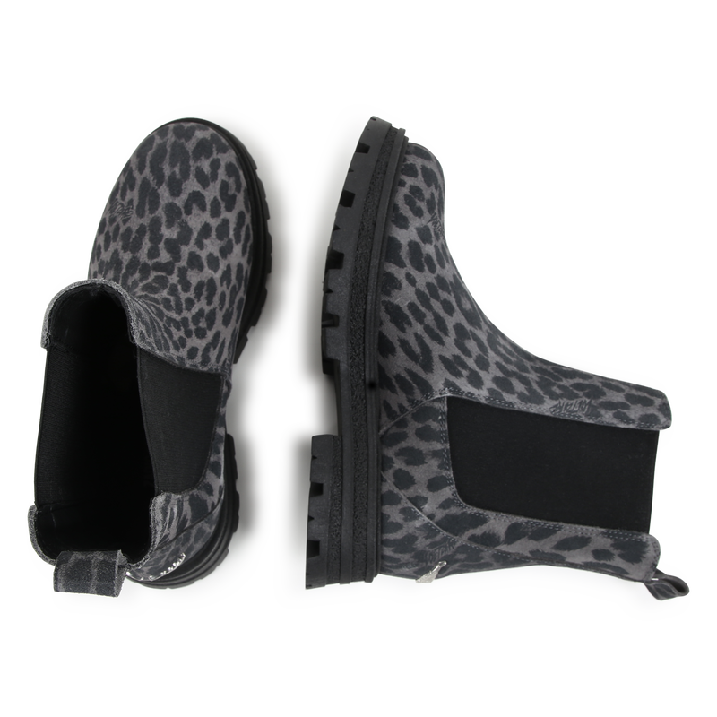 Patterned leather boots ZADIG & VOLTAIRE 
                        GIRL