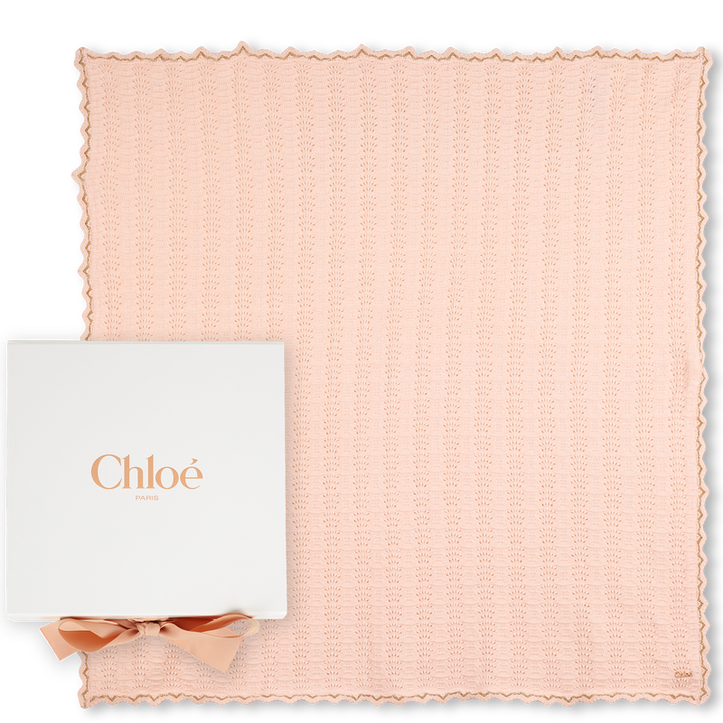 Knit Blanket CHLOE 
                        GIRL