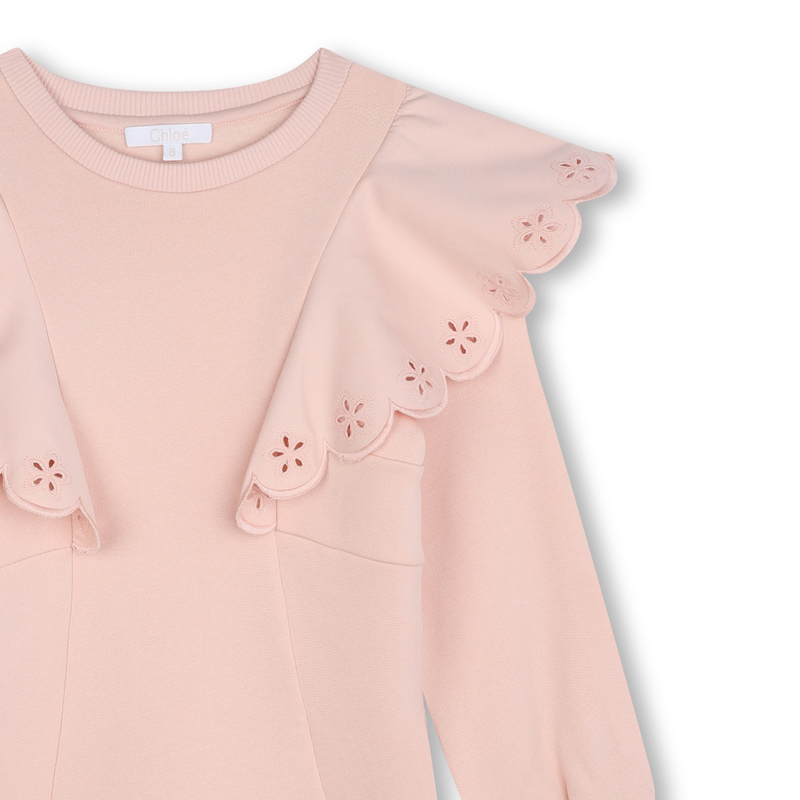 Ruffled Fleece Dress CHLOE 
                    GIRL