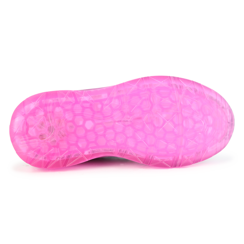 Glitter lace-up sneakers