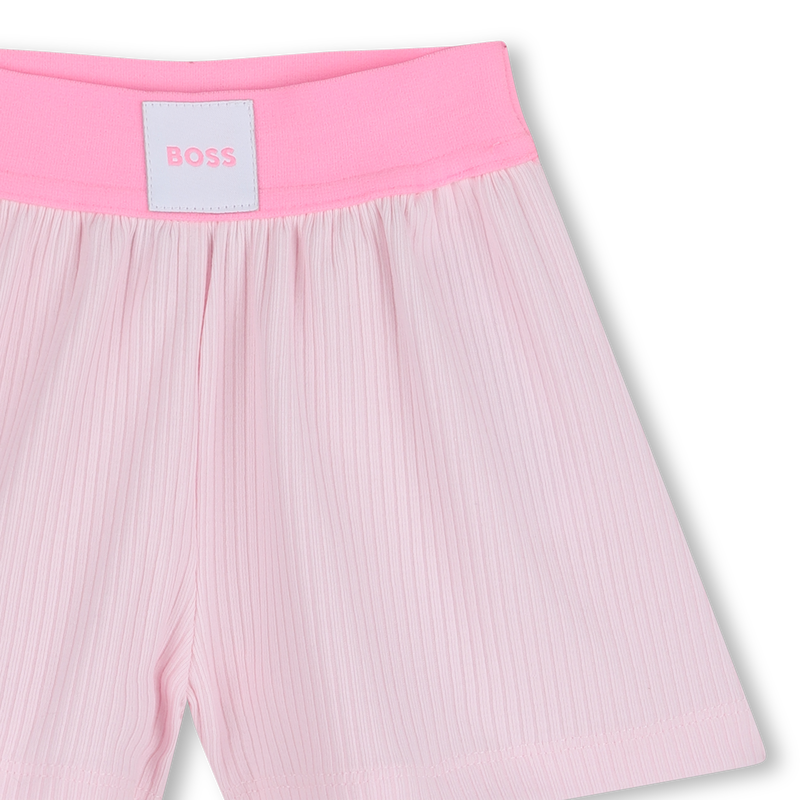 Cotton Elastane Outfit Set BOSS 
                        GIRL