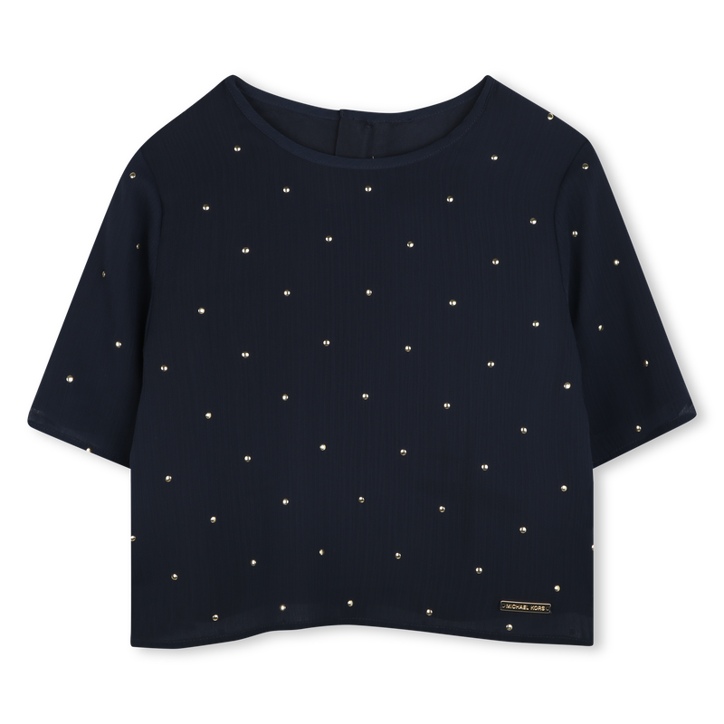Short-sleeved blouse MICHAEL KORS 
                        GIRL