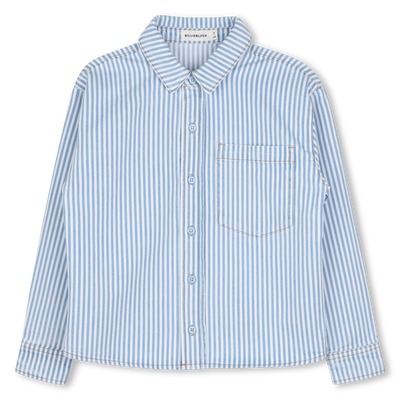Striped cotton shirt BILLIEBLUSH BOY