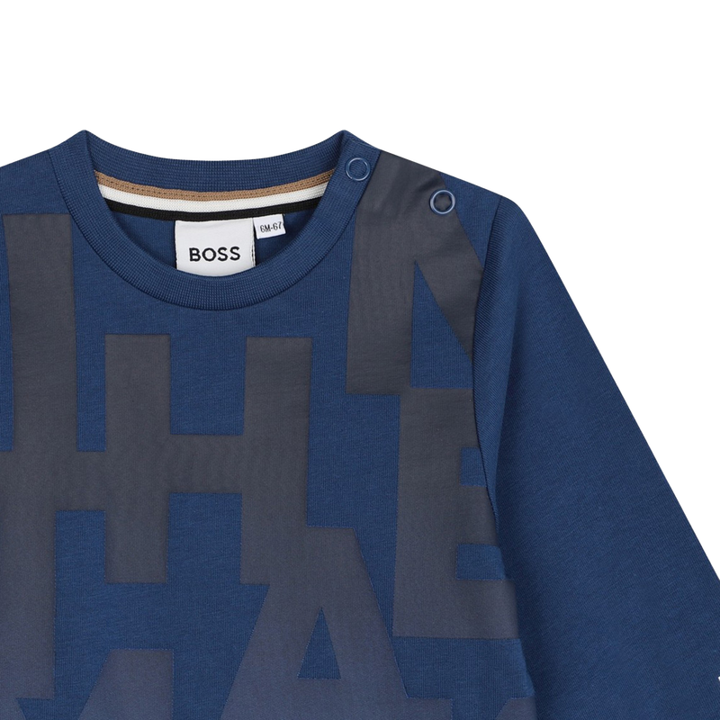 Graphic Front Long-Sleeve BOSS 
                    BOY