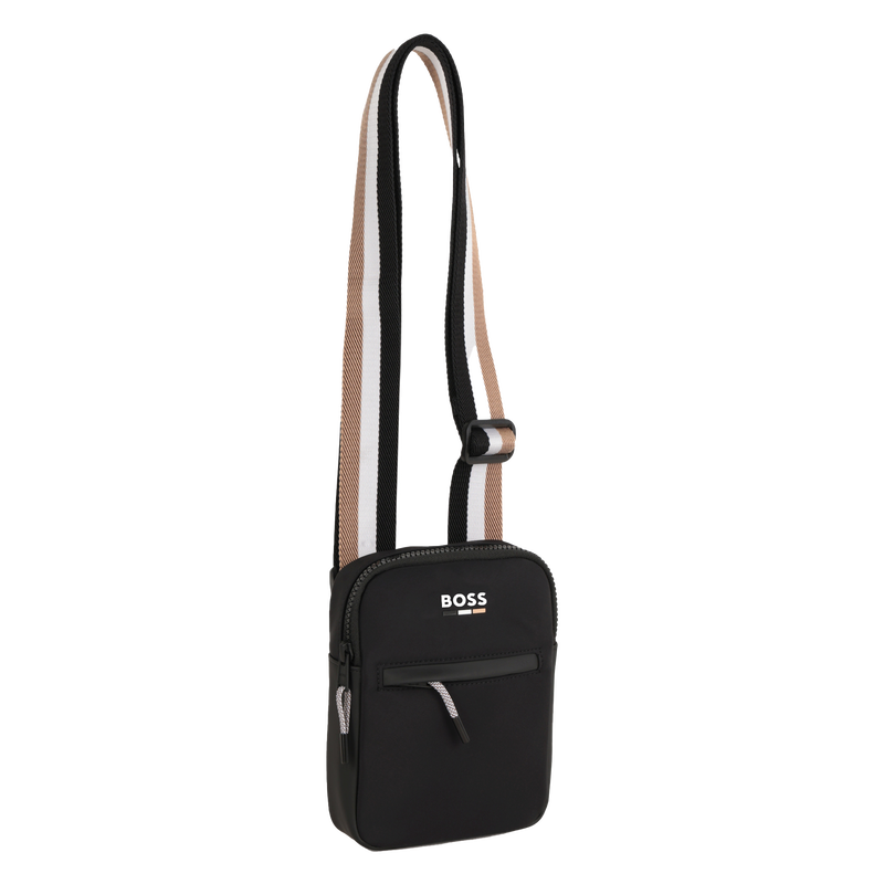 Coated textile messenger bag BOSS 
                    BOY