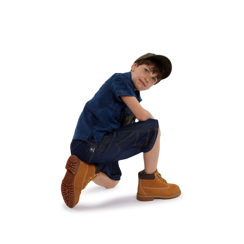 Adjustable Jean Shorts TIMBERLAND 
                    BOY