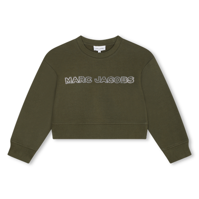 Marc jacobs embroidered logo sweatshirt online