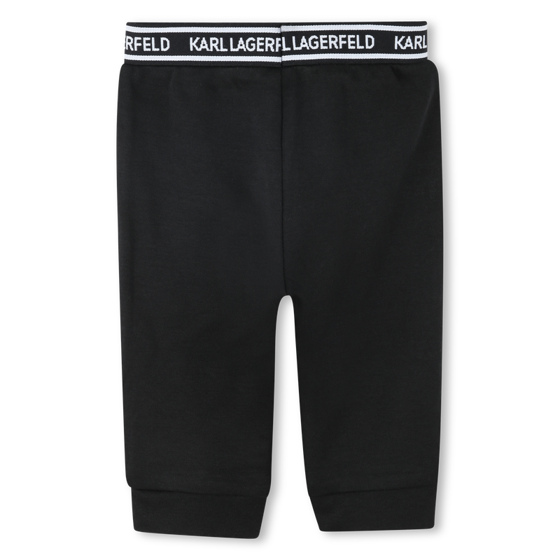 Cotton T-Shirt & Leggings KARL LAGERFELD KIDS 
                    GIRL