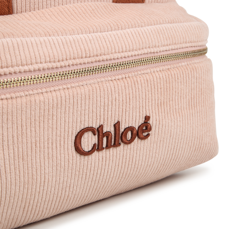 Velvet Corduroy Backpack CHLOE 
                    GIRL