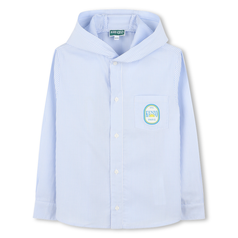 Printed hooded shirt KENZO KIDS 
                        BOY