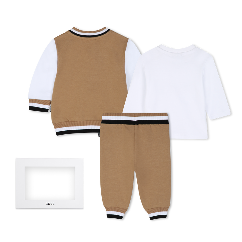 Pants, cardigan, and t-shirt set BOSS 
                        BOY