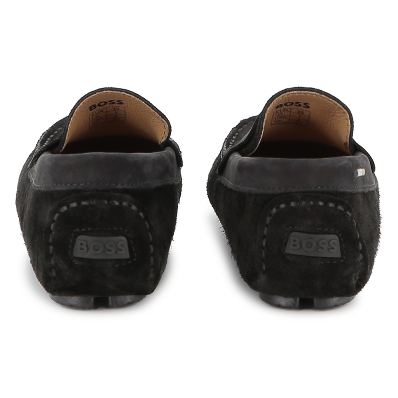 Cowhide leather loafers BOSS 
                    BOY