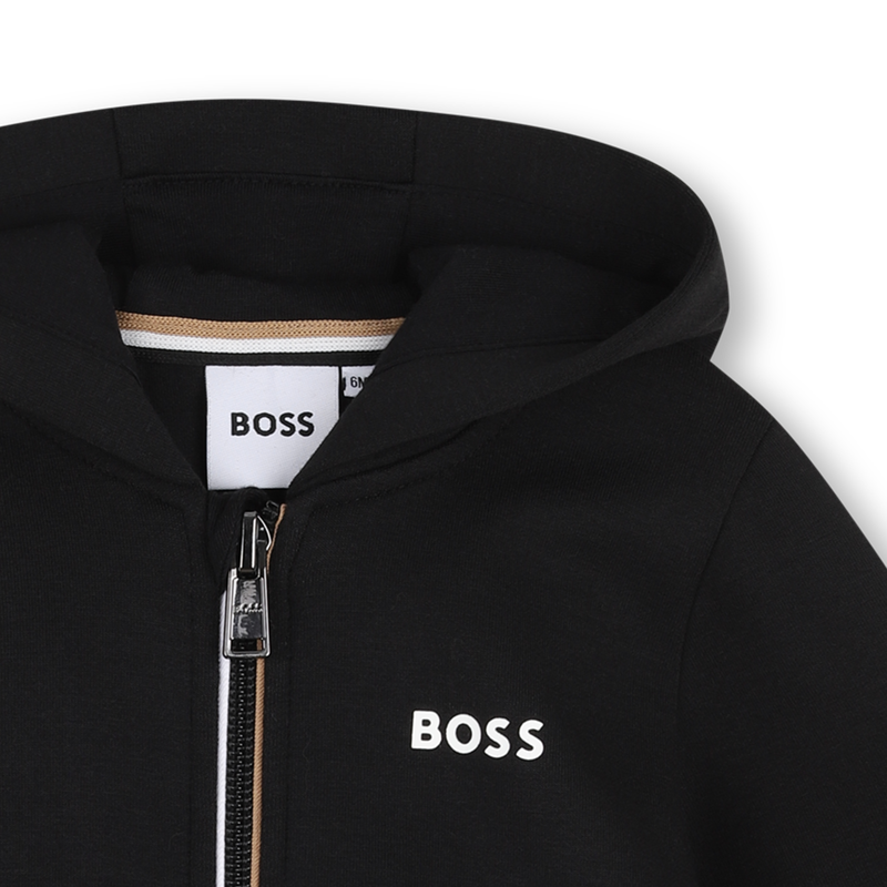Hooded cardigan BOSS 
                        BOY