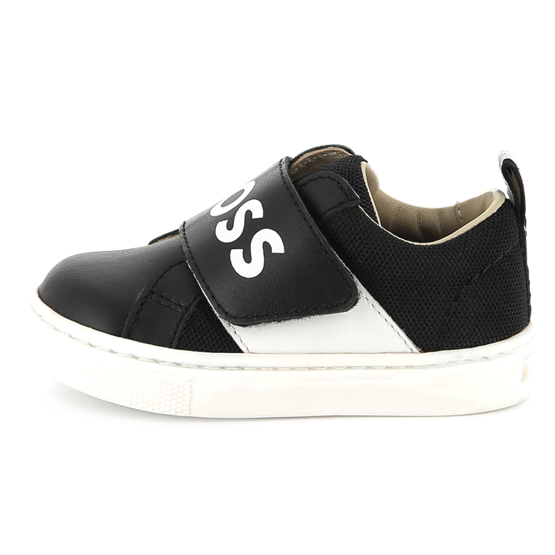 Leather Velcro sneakers BOSS 
                        BOY