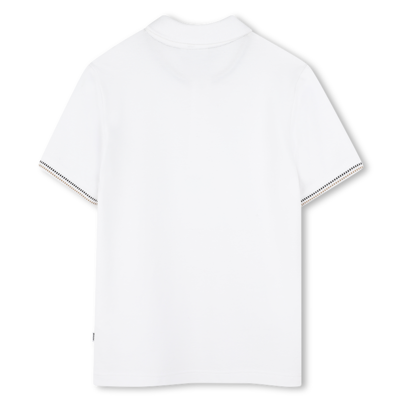 Tricolor-stripe polo shirt BOSS 
                        BOY