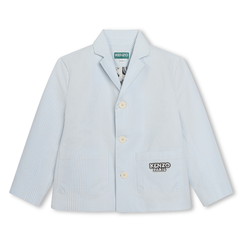 Striped suit jacket KENZO KIDS 
                    BOY