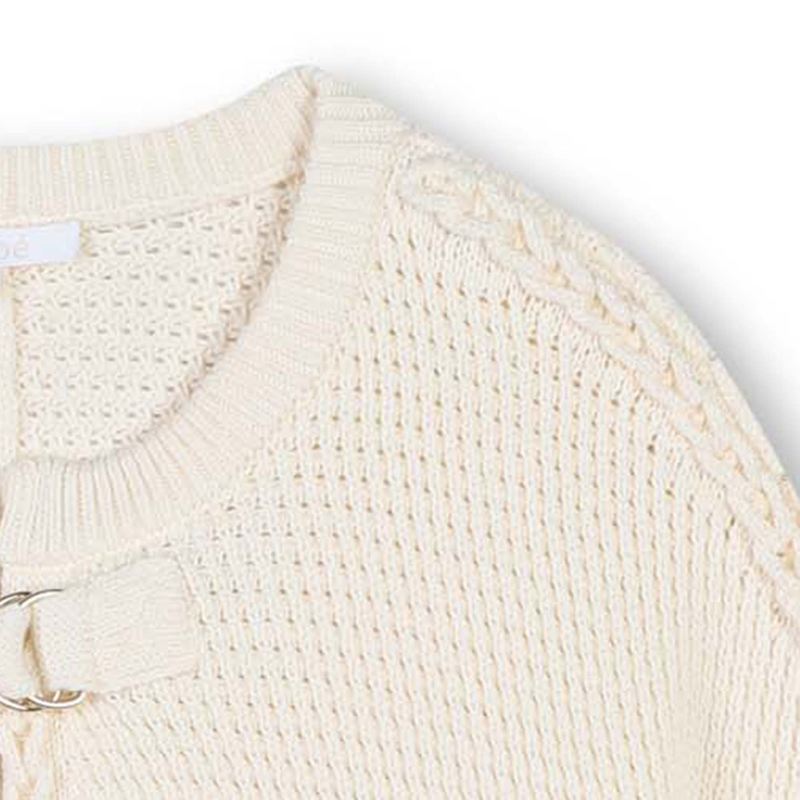 Knitted Cape CHLOE 
                    GIRL