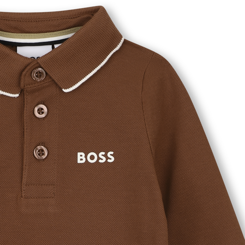 Long sleeve polo BOSS 
                        BOY