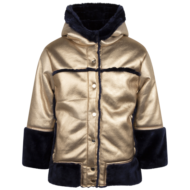 BILLIEBLUSH Hooded fleece coat