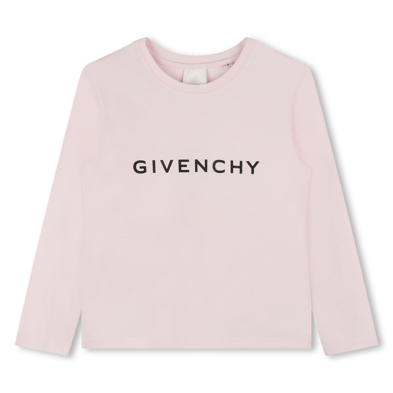 Long-sleeved logo T-shirt GIVENCHY 
                    GIRL