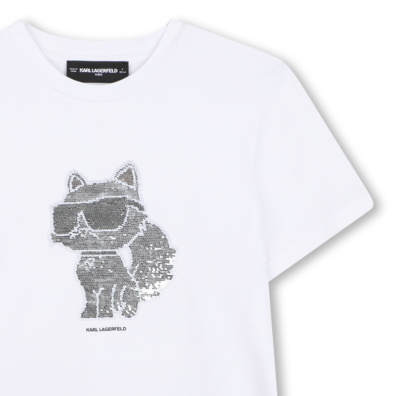 Short-Sleeved T-Shirt KARL LAGERFELD KIDS 
                        GIRL