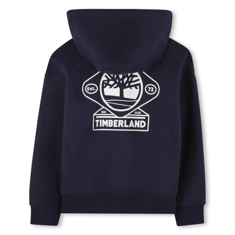 Hooded jogging cardigan TIMBERLAND 
                    BOY