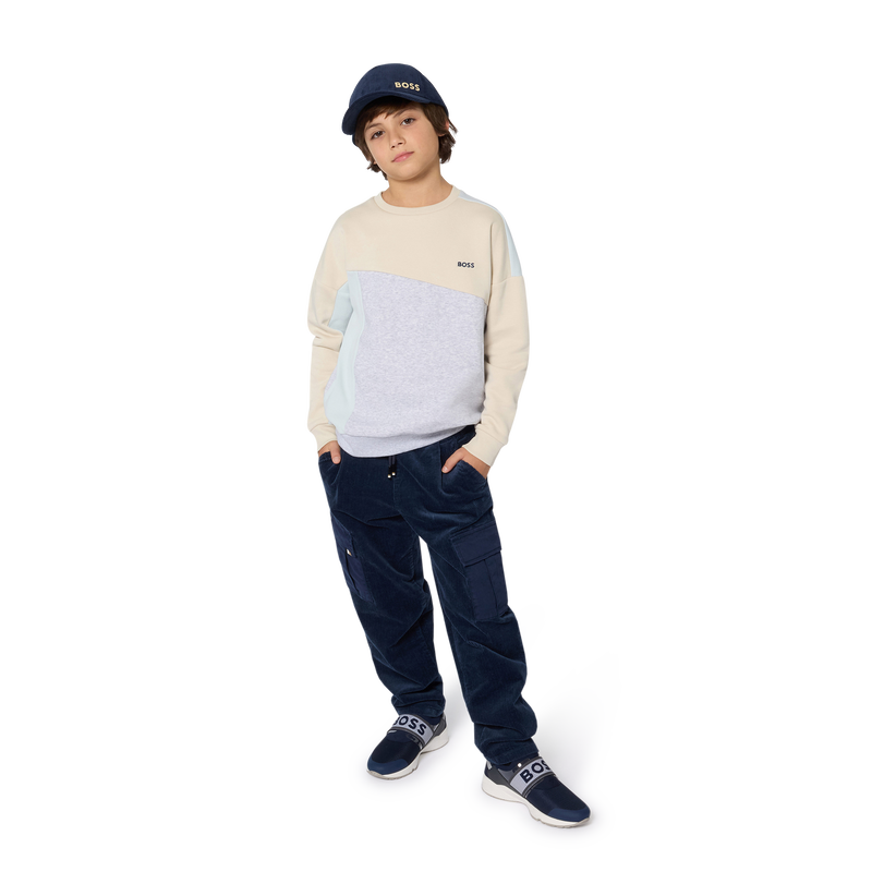 Round neck sweatshirt BOSS 
                        BOY