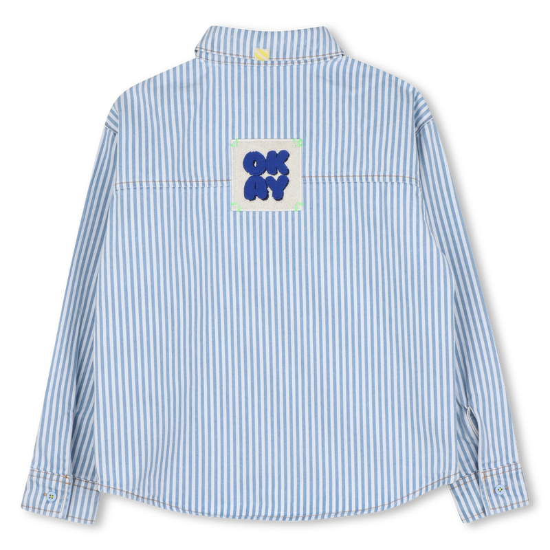 Striped cotton shirt BILLIEBLUSH 
                        BOY