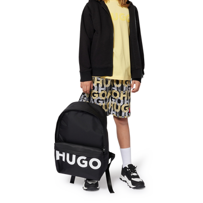Hooded zipped sweatshirt HUGO BOY