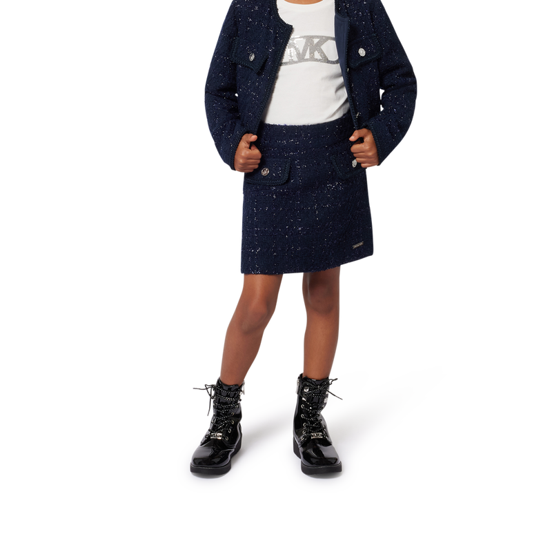 Short Tweed Skirt MICHAEL KORS 
                        GIRL