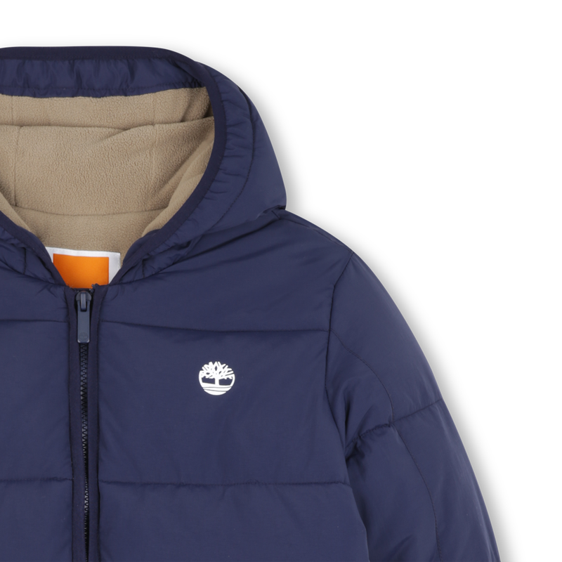 Water-repellent hooded down jacket TIMBERLAND 
                        BOY