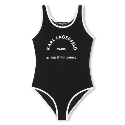 One-Piece Swimsuit KARL LAGERFELD KIDS GIRL
