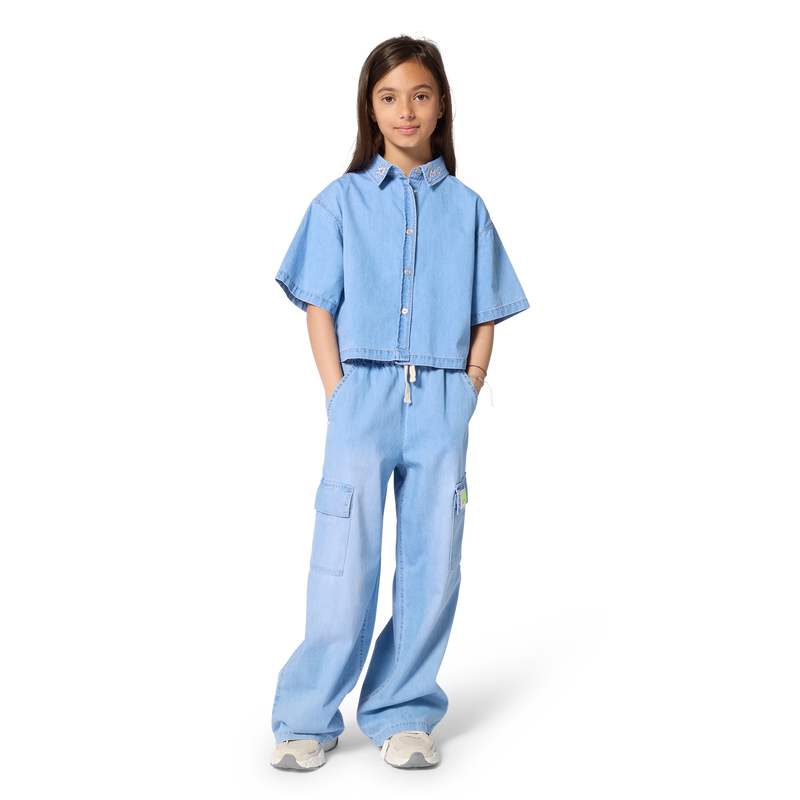 Lightweight Denim Shirt BILLIEBLUSH 
                        GIRL