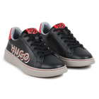 Lace-Up Leather Sneakers HUGO 
                    BOY