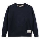 Sweatshirt, NAVY, hi-res