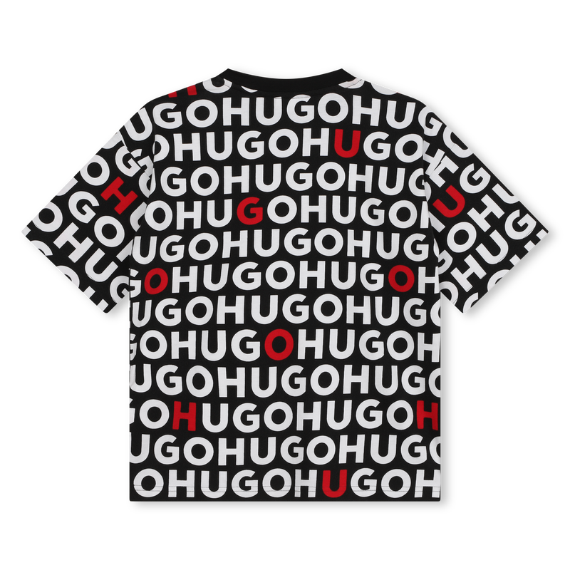 Printed cotton T-shirt HUGO 
                    BOY