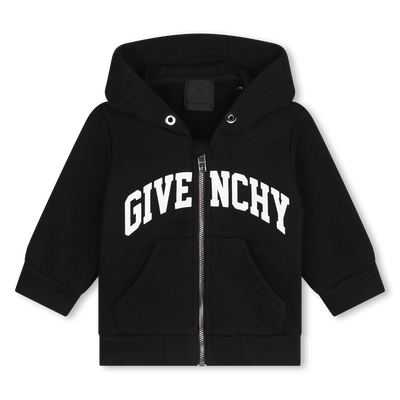 Hooded Fleece Cardigan GIVENCHY BOY