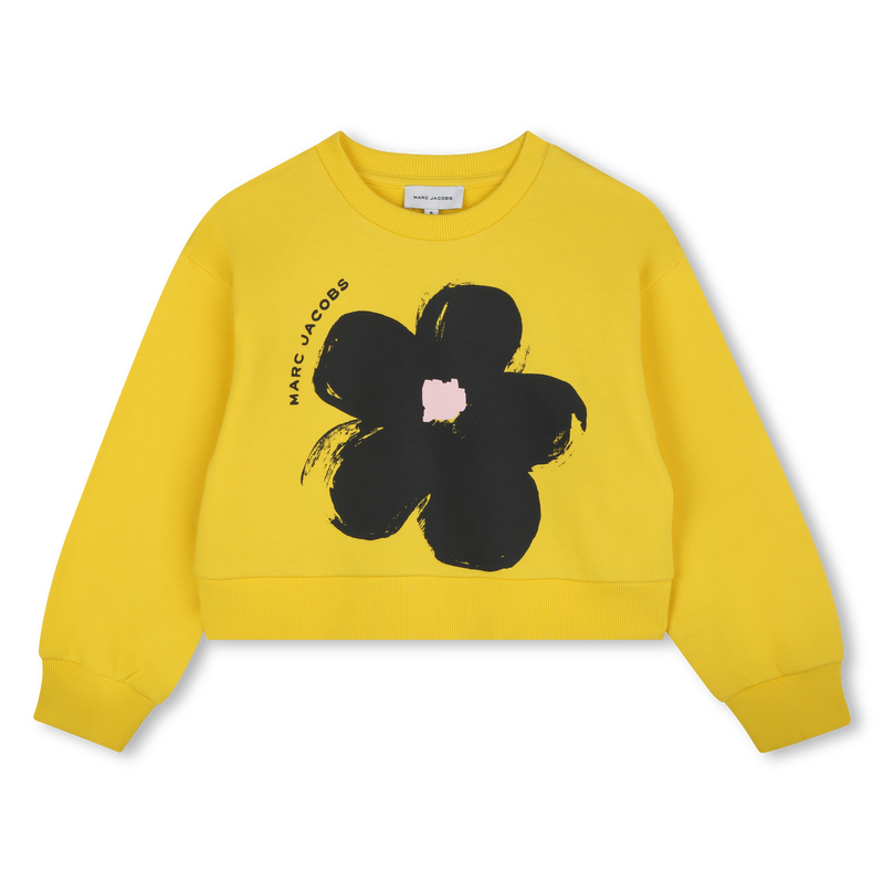 Cotton fleece sweatshirt MARC JACOBS 
                    GIRL