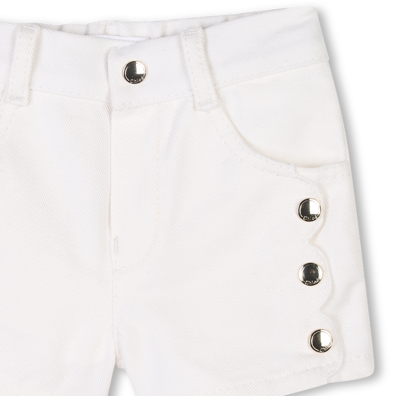 Cotton twill shorts CHLOE 
                    GIRL