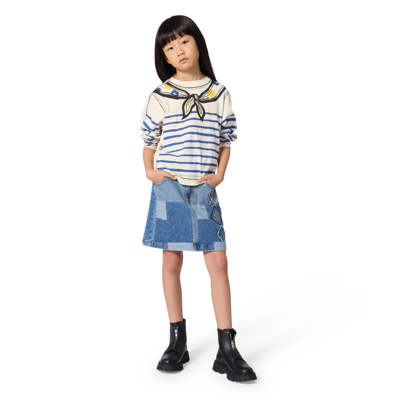 Denim skirt MARC JACOBS 
                        GIRL