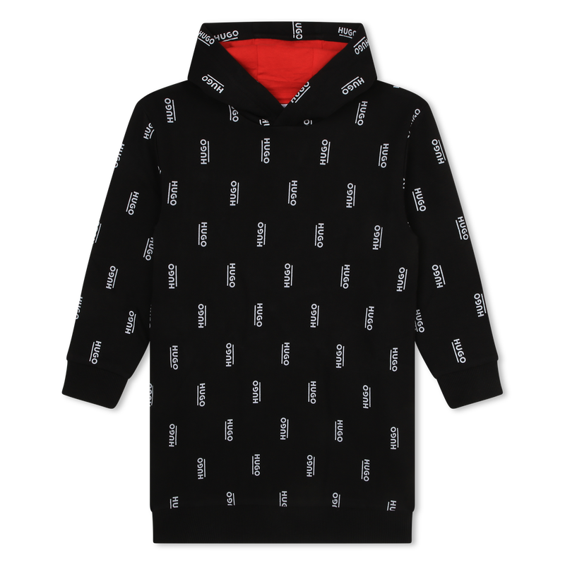 Cotton-rich dress HUGO 
                    GIRL