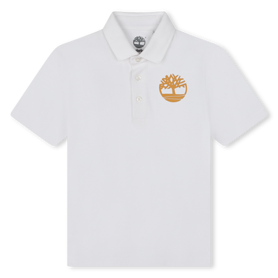 Logo Print Polo Shirt TIMBERLAND BOY