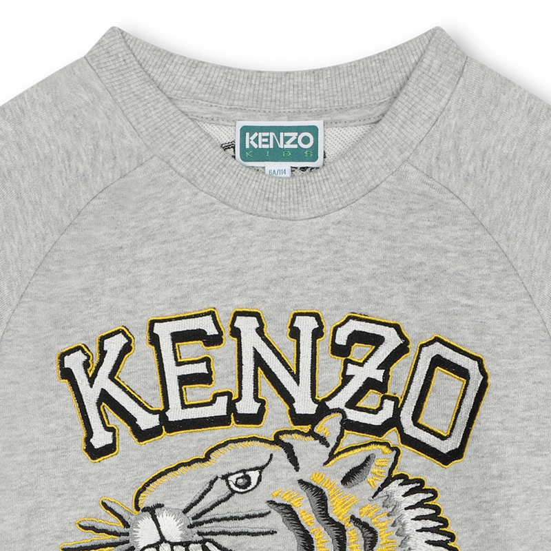 Kenzo Kids Grey Sweatshirt for Boys