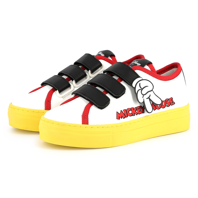 Velcro leather sneakers MARC JACOBS 
                    BOY