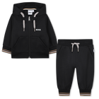 Cardigan and pants set, BLACK, hi-res