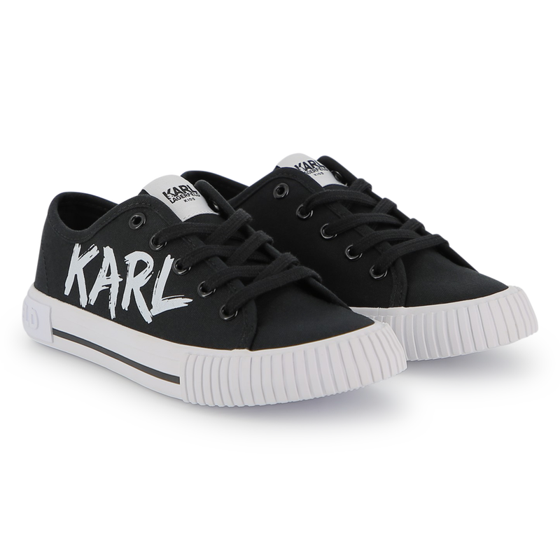 Lace-Up Sneakers KARL LAGERFELD KIDS 
                        BOY