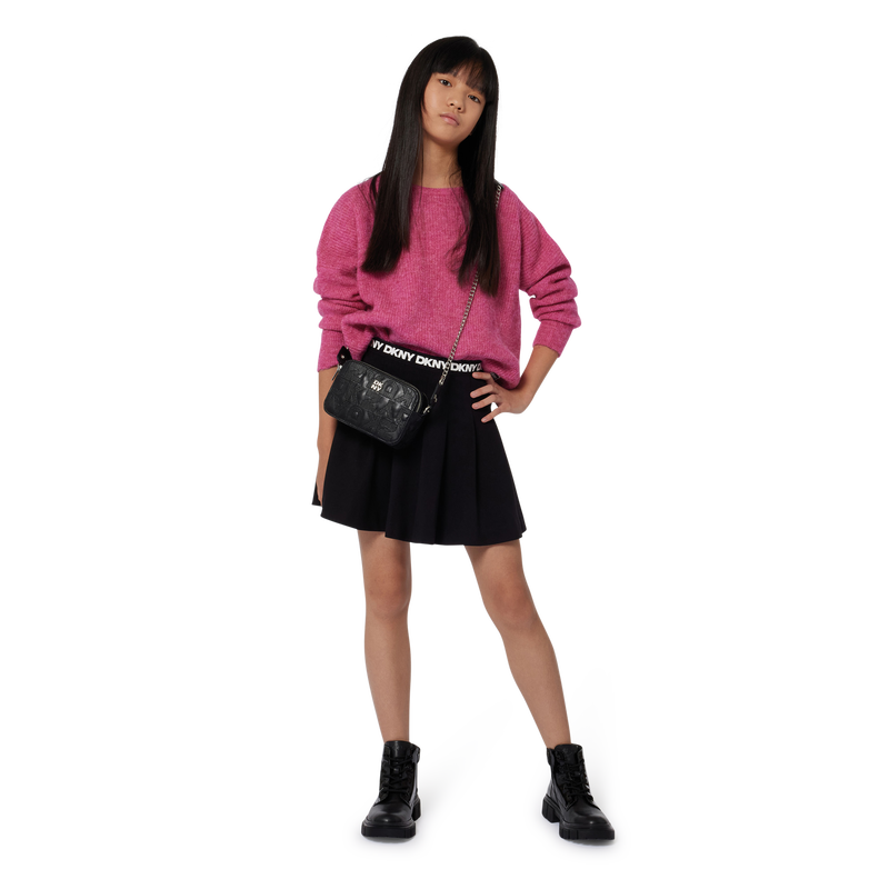 Elasticated Pleated Skirt DKNY 
                        GIRL