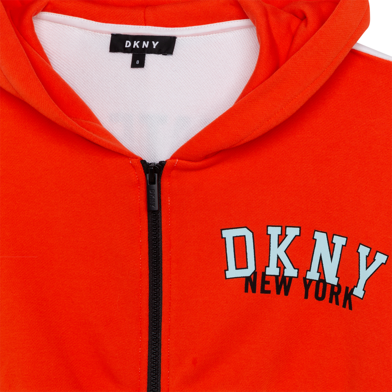 dkny red hoodie
