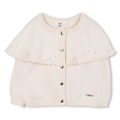 Knit cape cardigan CHLOE GIRL