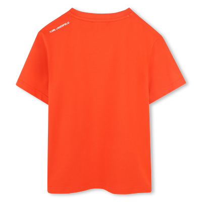 Placement print T-shirt KARL LAGERFELD KIDS BOY